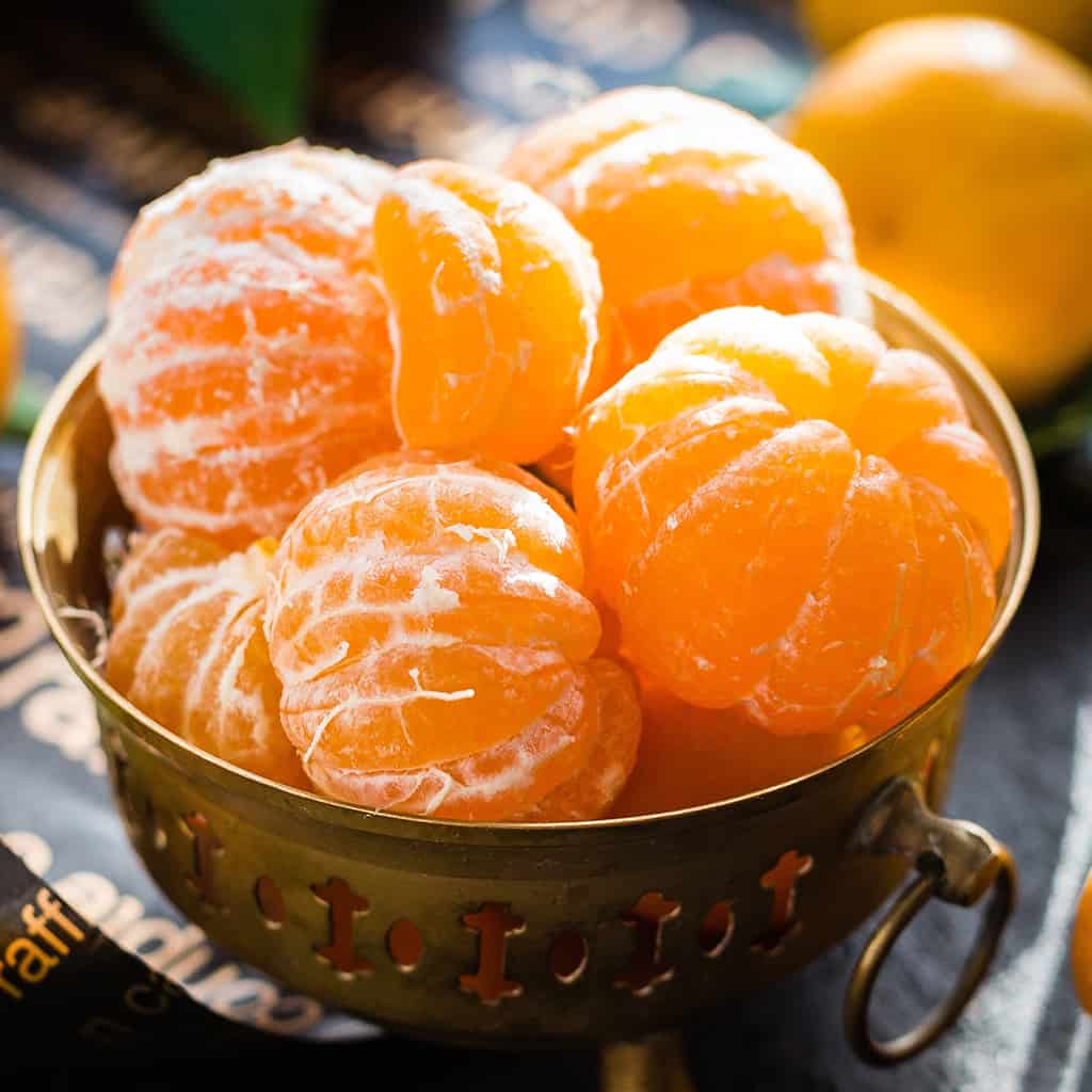Mandarines oranges